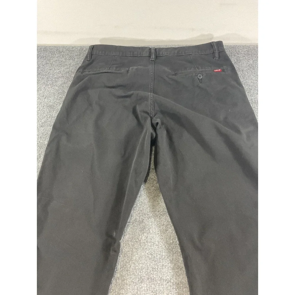 Levi's XX Chino Standard Taper 34x34 Men's Stretch Straight Pants Black New